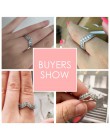 Modian moda 100% prawdziwe 925 Sterling cyrkon korona Ring Finger klasyczne wieżowych biżuteria srebrna dla kobiet ślub prezent 