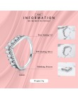 Modian moda 100% prawdziwe 925 Sterling cyrkon korona Ring Finger klasyczne wieżowych biżuteria srebrna dla kobiet ślub prezent 