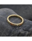 Kolorowy CZ Eternity Band Ring cienki chudy zaręczynowy ślub Birthstone kolor tęczy klasyczne proste okrągłe koło pierścienie