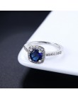 Kolor srebrny wykwintne Bijoux Fashion Square ślub i pierścionek zaręczynowy wykonane z cyrkoniami biżuteria R531 R559 R560