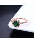 Kolor srebrny wykwintne Bijoux Fashion Square ślub i pierścionek zaręczynowy wykonane z cyrkoniami biżuteria R531 R559 R560