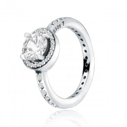 Autentyczne 925 Sterling Silver Tiara księżniczki korona musujące Love Heart, pierścionki z cyrkonią dla kobiet biżuteria zaręcz