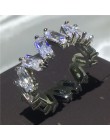 Handmade Eternity pierścień przyrzeczenia 925 srebro AAAA cz obrączka obrączki dla kobiet mężczyzn Finger Party biżuteria