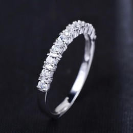 Stracić pieniądze promocja romantyczna wieczna miłość shiny cyrkon 925 sterling silver ladies'finger pierścionki dla kobiet biżu