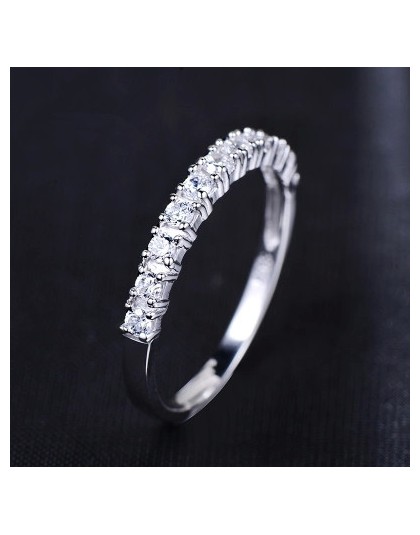 Stracić pieniądze promocja romantyczna wieczna miłość shiny cyrkon 925 sterling silver ladies'finger pierścionki dla kobiet biżu