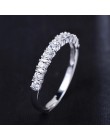 Stracić pieniądze promocja romantyczna wieczna miłość shiny cyrkon 925 sterling silver ladies'finger pierścionki dla kobiet biżu
