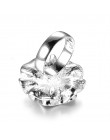 Kinel Hot moda biała emalia Rose Ring dla kobiet złoty kolor Fold geometryczny Model Party Punk Rings biżuteria zaręczynowa