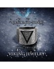 Stal nierdzewna Viking trójkąt miłość pierścień vintage młotek retro biżuteria punkowa palec mężczyzna pierścionek zaręczynowy p