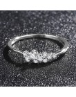 ZHOUYANG pierścień dla kobiet Lady Mini cyrkonia Ring Finger jasny złoty kolor/srebrny kolor biżuteria KCR088
