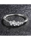 ZHOUYANG pierścień dla kobiet Lady Mini cyrkonia Ring Finger jasny złoty kolor/srebrny kolor biżuteria KCR088