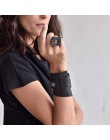 YD & YDBZ nowy skórzany pierścień dla kobiet 2019 projektant mody Punk Style biżuteria pierścionki Handmade sztuczna skóra biżut