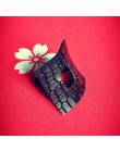 YD & YDBZ nowy skórzany pierścień dla kobiet 2019 projektant mody Punk Style biżuteria pierścionki Handmade sztuczna skóra biżut