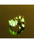 2018 Fashion Ring Dragon Luminous Rings Glow In Dark pterozaur Rings Finger Ringe złoty srebrny regulowany Man biżuteria ręczna