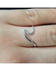 Bague Homme Bijoux fala pierścień akcesoria kobiety Bff biżuteria ze stali nierdzewnej syrenka pierścień mama siostra najlepszy 