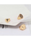 F. j4Z moda w stylu Vintage Ring Finger dla kobiet monety oczu górne pierścienie kobiece pierścionki biżuteria dziewczyny prezen