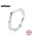 WOSTU 2019 nowy 100% 925 Sterling Silver Shimmering życzenie wieżowych palec serdeczny dla kobiet moda oryginalna biżuteria prez