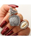 Docona Boho biżuteria na palce korona geometryczne Rhinestone liść kobiety zestawy pierścionków Hollow układanie pierścieni Vint