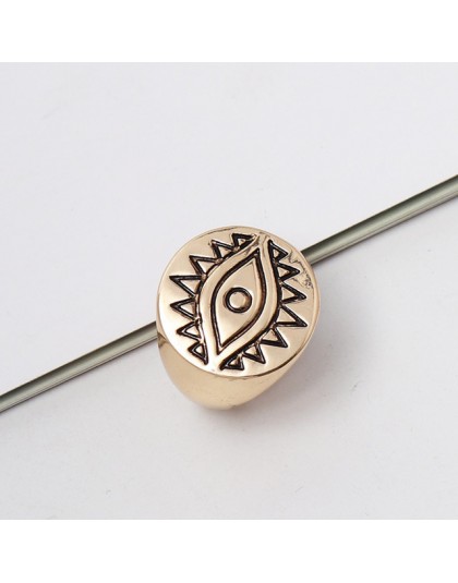 F. j4Z moda w stylu Vintage Ring Finger dla kobiet monety oczu górne pierścienie kobiece pierścionki biżuteria dziewczyny prezen
