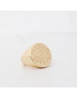 F. j4Z moda w stylu Vintage Ring Finger dla kobiet monety oczu górne pierścienie kobiece pierścionki biżuteria dziewczyny prezen