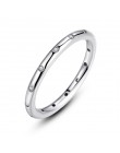 WOSTU 2019 nowy 100% 925 Sterling Silver Shimmering życzenie wieżowych palec serdeczny dla kobiet moda oryginalna biżuteria prez
