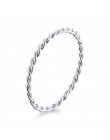 WOSTU 2019 nowy 100% 925 Sterling Silver Shimmering życzenie wieżowych palec serdeczny dla kobiet moda oryginalna biżuteria prez