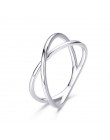 WOSTU 2019 nowy 100% 925 Sterling Silver Shimmering życzenie wieżowych palec serdeczny dla kobiet moda oryginalna biżuteria prez