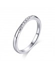 WOSTU 2019 nowy 100% 925 Sterling Silver Shimmering życzenie wieżowych palec serdeczny dla kobiet moda oryginalna biżuteria prez