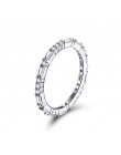 WOSTU 2019 nowy 100% 925 Sterling Silver Shimmering życzenie wieżowych palec serdeczny dla kobiet moda oryginalna biżuteria prez