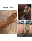 CWWZircons regulowana bransoletka typu bangle dla kobiet urzekają Bar suwak Brilliant CZ różowe złoto kolor biżuteria Pulseira F