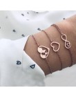 Zestaw ślicznych bransoletek na rękę boho złote srebrne liście cienkie lekkie efektowne stylowe