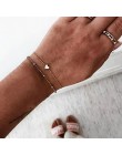 Zestaw ślicznych bransoletek na rękę boho złote srebrne liście cienkie lekkie efektowne stylowe