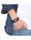 Vnox Lucky Vintage męska skórzana bransoletka karty do gry Raja Vegas urok wielowarstwowe plecione kobiety Pulseira Masculina 7.