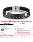 Vnox wielowarstwowe skórzane bransoletki dla kobiet mężczyzn konfigurowalne grawerowanie ze stali nierdzewnej Casual spersonaliz