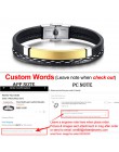Vnox wielowarstwowe skórzane bransoletki dla kobiet mężczyzn konfigurowalne grawerowanie ze stali nierdzewnej Casual spersonaliz