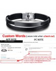 Vnox wielowarstwowe skórzane bransoletki dla kobiet mężczyzn konfigurowalne grawerowanie ze stali nierdzewnej Casual spersonaliz