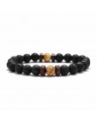 18 styl naturalny kamienny koralik bransoletka Rock Hip-Hop Rock Street kultura kolorowy kamień człowiek bransoletka moda Trendy