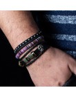 12 Style Metalowe Skórzane Bransoletki Mężczyzn Biżuteria W Stylu Vintage Klasyczny Retro Roślin Charm Bransoletka Bangles Homme