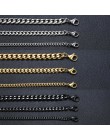 Vnox męskie proste 3-11mm łańcuszek ze stali nierdzewnej kubański Link Chain bransoletki dla kobiet Unisex Wrist biżuteria preze