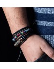 12 Style Metalowe Skórzane Bransoletki Mężczyzn Biżuteria W Stylu Vintage Klasyczny Retro Roślin Charm Bransoletka Bangles Homme