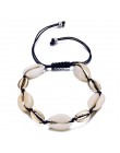 IPARAM Bohemia osłona w stylu vintage Rope Chain bransoletka kobiety plaża morze bransoletka z muszli Anklet biżuteria Party pre