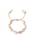 IPARAM Bohemia osłona w stylu vintage Rope Chain bransoletka kobiety plaża morze bransoletka z muszli Anklet biżuteria Party pre