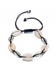 IPARAM Bohemia osłona w stylu vintage Rope Chain bransoletka kobiety plaża morze bransoletka z muszli Anklet biżuteria Party pre