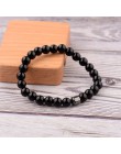 OIQUEI 2019 pulsera hombre Cylinder hematyt bransoletki dla mężczyzn klasyczne natura bransoletki z koralików kamiennych i brans