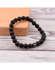 OIQUEI 2019 pulsera hombre Cylinder hematyt bransoletki dla mężczyzn klasyczne natura bransoletki z koralików kamiennych i brans