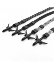 2019 nowy Boeing samolot mężczyźni kotwica bransoletka Rope Chain czarny Charm bransoletki dla kobiet mężczyzna Survival styl lo