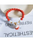 2019 nowy Handmade kolorowe liny kot na szczęście regulowana bransoletka dla kobiet dziewczyn urodziny prezenty słodki Tassel mo