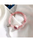 2019 nowy Handmade kolorowe liny kot na szczęście regulowana bransoletka dla kobiet dziewczyn urodziny prezenty słodki Tassel mo