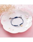 2019 nowy Handmade kolorowe liny kot na szczęście regulowana bransoletka dla kobiet dziewczyn urodziny prezenty słodki Tassel mo