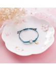 2019 nowy Handmade kolorowe liny kot na szczęście regulowana bransoletka dla kobiet dziewczyn urodziny prezenty słodki Tassel mo