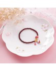 2019 nowy Handmade kolorowe liny kot na szczęście regulowana bransoletka dla kobiet dziewczyn urodziny prezenty słodki Tassel mo
